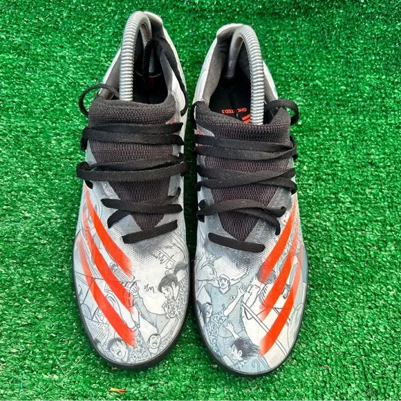 Adidas Graphic Athletic Shoes - Red and Gray
